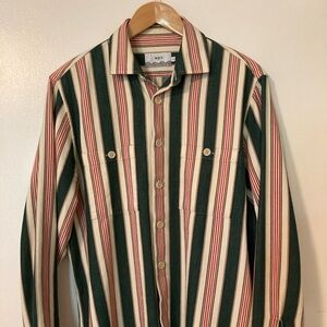Wax London striped long sleeve shirt
